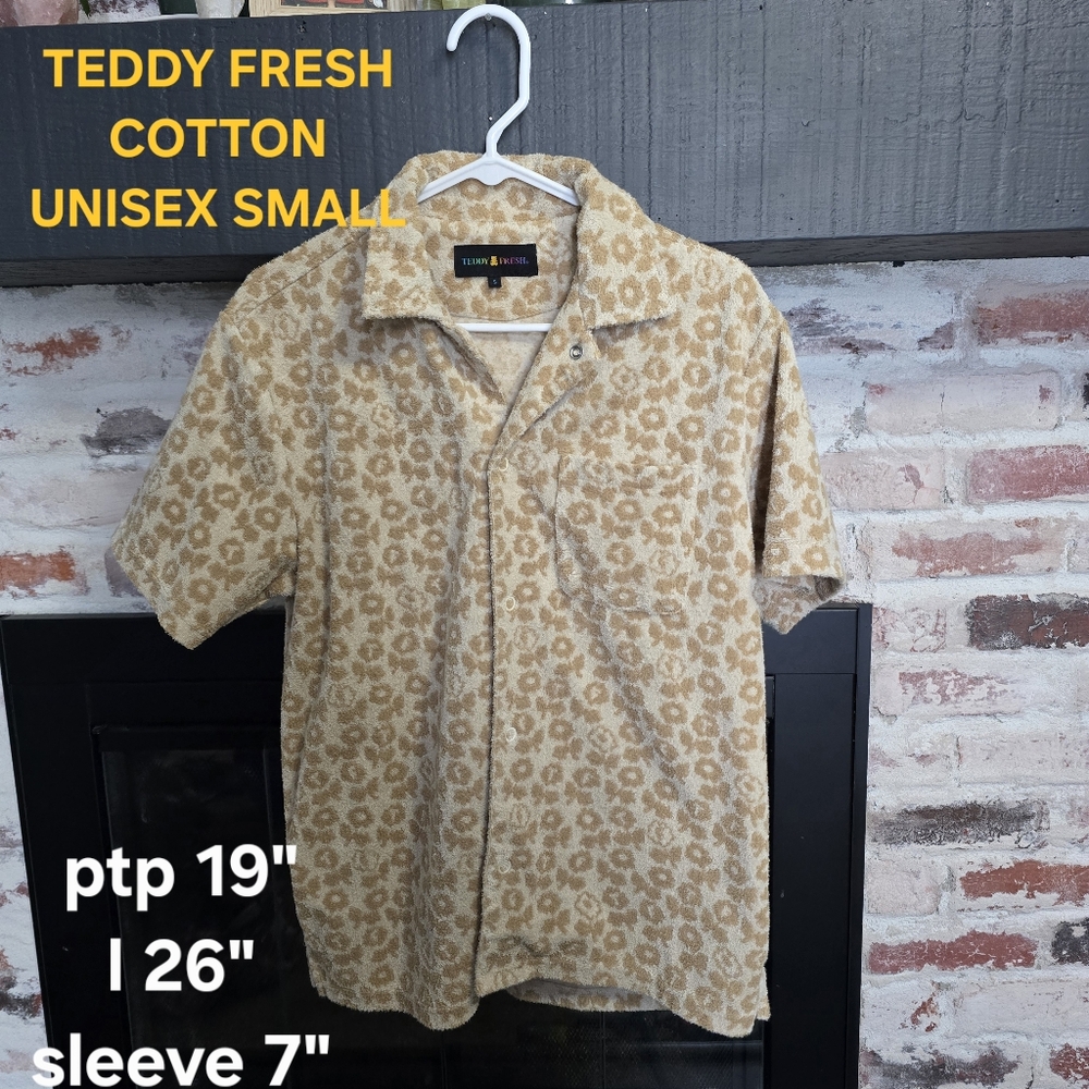 Teddy Fresh Summer Button UP - Picture 2 of 2